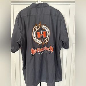 Dickies Grey 3D "Hellanbach" Work Shirt 2XL